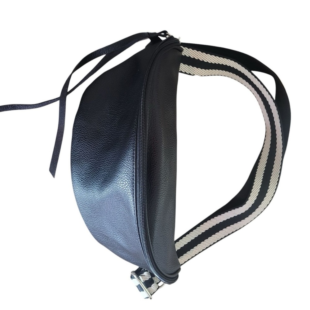 Black Leather Men's Bag